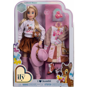 Кукла Disney Ily 4EVER Disney 100 I Love Bambi Deluxe Fashion Doll Кукла Disney Ily 4EVER Disney 100 I Love Bambi Deluxe Fashion Doll