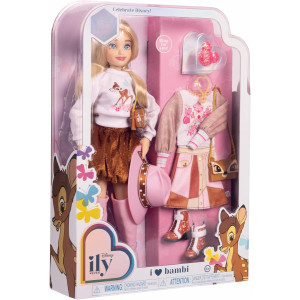 Кукла Disney Ily 4EVER Disney 100 I Love Bambi Deluxe Fashion Doll Кукла Disney Ily 4EVER Disney 100 I Love Bambi Deluxe Fashion Doll