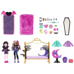  Игровой набор Monster High Creepover Party Bedroom Playset