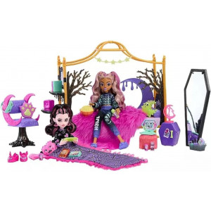  Игровой набор Monster High Creepover Party Bedroom Playset