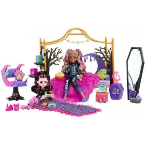  Игровой набор Monster High Creepover Party Bedroom Playset