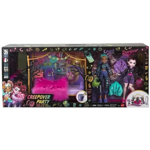  Игровой набор Monster High Creepover Party Bedroom Playset