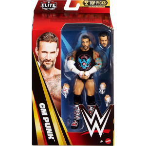 Фигурка WWE Elite Collection Top Picks Wrestling Figur CM Punk 15 cm