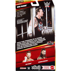 Фигурка WWE Elite Collection Top Picks Wrestling Figur CM Punk 15 cm