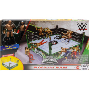 Игровой набор WWE Bloodline Rules Playset with Ring & 2 Action Figures