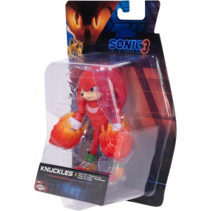 Фигурка Sonic The Hedgehog Sonic 3 Movie Fire Fist Knuckles, Огненный Ехидна (13 см)