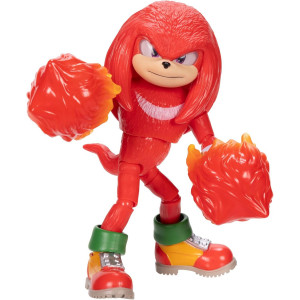 Фигурка Sonic The Hedgehog Sonic 3 Movie Fire Fist Knuckles, Огненный Ехидна (13 см)