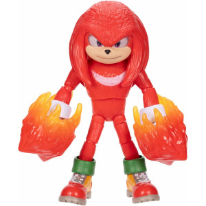 Фигурка Sonic The Hedgehog Sonic 3 Movie Fire Fist Knuckles, Огненный Ехидна (13 см)