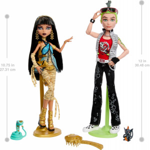Набор кукол Monster High Boo-riginal Creeproduction - Клео де Нил и Дьюс Горгон Набор кукол Monster High Boo-riginal Creeproduction - Клео де Нил и Дьюс Горгон