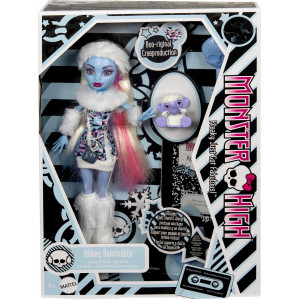 Кукла MONSTER HIGH Boo-riginal Creeproduction - Эбби Боминейбл базовая с питомцем