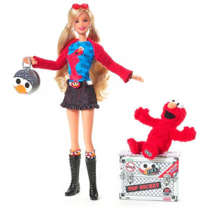 Кукла Barbie Loves Tickle Me Elmo Sesame Street