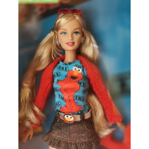 Кукла Barbie Loves Tickle Me Elmo Sesame Street Кукла Barbie Loves Tickle Me Elmo Sesame Street
