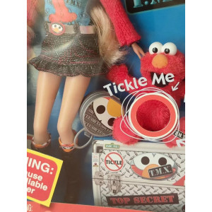 Кукла Barbie Loves Tickle Me Elmo Sesame Street Кукла Barbie Loves Tickle Me Elmo Sesame Street