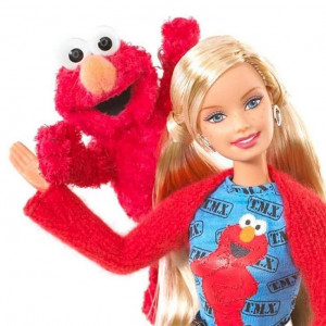 Кукла Barbie Loves Tickle Me Elmo Sesame Street Кукла Barbie Loves Tickle Me Elmo Sesame Street