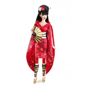 Кукла Barbie Collector Dolls of the World Japan Pink Label Кукла Barbie Collector Dolls of the World Japan Pink Label